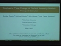Image for Stochastic Time-Change of Default Intensity Models: Pricing and Estimation