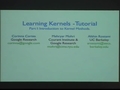 Image for Tutorial - Learning Kernels