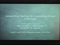 Image for Competitive Testing for Evaluating Priced Functions