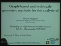 Image for Graph-based and multiscale geometric methods for the analysis of data sets in high dimensions