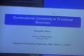 Image for Combinatorial complexity in o-minimal geometry