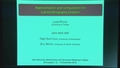 Image for Approximation and computation for a photolithography problem