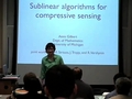 Image for Algorithms for Compressed Sensing, I