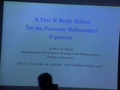 Image for A fast N-body solver for the Poisson(-Boltzmann) equation