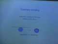Image for Capillary winding