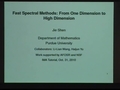 Image for Fast spectral-Galerkin methods: from one dimension to high dimension