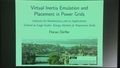 Image for Virtual Inertia Emulation and Placement in Power Grids