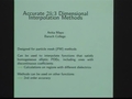 Image for On accurate methods for field interpolation in particle mesh calculations