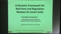 Image for A Dynamic Framework for Real-time and Regulation Markets for Smart Grids