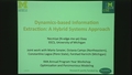 Image for Dynamics-based Information Extraction: A Hybrid Systems Approach