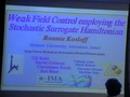 Image for Weak field control employing the stochastic surrogate Hamiltonian