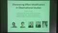 Image for Discovering Effect Modification in Observational Studies