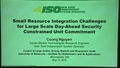 Image for Small Resource Integration Challenges for Large Scale Day-Ahead Security Constrained Unit Commitment