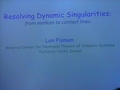 Image for Resolving dynamic singularities: from vortices to contact lines