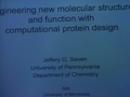 Image for Engineering Protein Structure and Function with Theoretical Protein Design