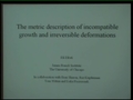 Image for The metric description of incompatible growth and irreversible deformations