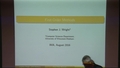 Image for First-order Methods: Convex and Nonconvex Problems - Unconstrained, Constrained, and Regularized Problems