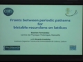 Image for Fronts Between Periodic Patterns for Bistable Recursions on Lattices