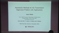 Image for Asymptotic Methods for the Transmission Eigenvalue Problem with Applications