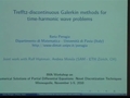 Image for Trefftz-discontinuous Galerkin methods for time-harmonic wave problems