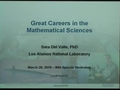 Image for Great careers in the mathematical sciences