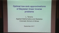 Image for Optimal low-rank approximations of Bayesian linear inverse problems