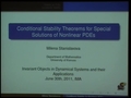 Image for Conditional Stability Theorems for Special Solutions of Nonlinear PDEs