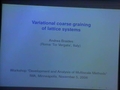 Image for Variational coarse-graining of lattice systems