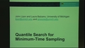Image for Quantile Search for Minimum-Time Sampling