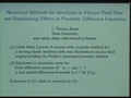 Image for Numerical methods for interfaces and regularizing effects in difference equations