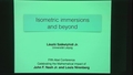 Image for Isometric immersions and beyond