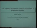 Image for Lecture 3 - Numerical implementation of computations of invariant tori in Hamiltonian systems