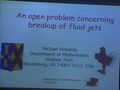 Image for An open problem concerning breakup of fluid jets