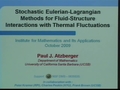 Image for Stochastic Eulerian-Lagrangian methods for fluid-structure interactions with thermal fluctuations