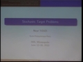 Image for Stochastic target problems and viscosity solutions