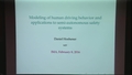 Image for Stochastic Models for Human Driving Behavior and Applications to Semi-autonomous Safety Systems