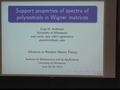 Image for Support properties of spectra of polynomials in Wigner matrices