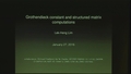 Image for Grothendieck Constant and Structured Matrix Computations