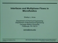 Image for An Introduction to interfaces and multiphase flows in microfluidics