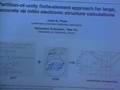 Image for Partition-of-unity Finite-element Approach for Large, Accurate Ab initio Electronic Structure Calculations