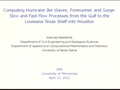 Image for Computing Hurricane Ike Waves, Forerunner, and Surge: Slow and Fast Flow Processes from the Gulf to Louisiana-Texas Shelf to Houston