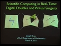 Image for Scientific Computing in Real-Time: Digital Doubles and Virtual Surgery