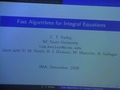 Image for Fast algorithms for integral equations