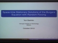 Image for Space-time stationary solutions of Burgers equation with random forcing