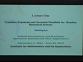 Image for Lyapunov Exponents, Smooth Conjugacy, and Chaotic Behavior for Random Dynamical Systems