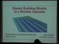 Image for Elastic Building Blocks in a Wrinkle Cascade