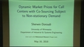 Image for Dynamic Market Prices for Call Centers with Co-Sourcing Subject to Non-stationary Demand