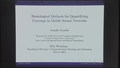 Image for Homological Methods for Quantifying Coverage in Dynamic Sensor Networks