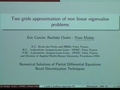 Image for Two grids approximation of non linear eigenvalue problems