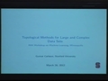 Image for Topological methods for large and complex data sets